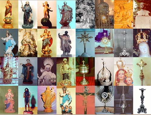 Exposição aberta ao público na Estação Central de Belo Horizonte reúne imagens de peças sacras mineiras desaparecidas